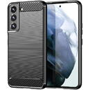 Hurtel Carbon Case for Samsung Galaxy S23 flexible silicone carbon cover black