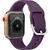Hurtel Silicone Strap APS Silicone Watch Band 8/7/6/5/4/3/2 / SE (41/40 / 38mm) Strap Watchband Black