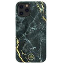 KINGXBAR Kingxbar Marble Series case decorated printed marble iPhone 12 mini black