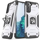 Wozinsky Wozinsky Ring Armor Tough Hybrid Case Cover + Magnetic Mount for Samsung Galaxy S22 + (S22 Plus) Silver