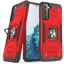 Wozinsky Wozinsky Ring Armor Tough Hybrid Case Cover + Magnetic Mount for Samsung Galaxy S22 + (S22 Plus) Red