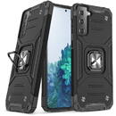 Wozinsky Wozinsky Ring Armor Tough Hybrid Case Cover + Magnetic Mount for Samsung Galaxy S22 + (S22 Plus) Black
