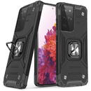 Wozinsky Wozinsky Ring Armor tough hybrid case cover + magnetic holder for Samsung Galaxy S22 Ultra black