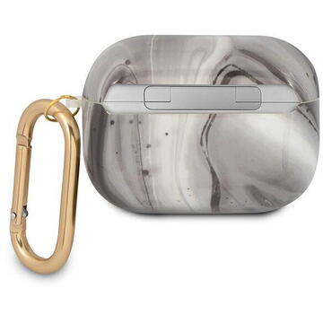 Guess GUAPUNMK AirPods Pro cover black/black Marble Collection