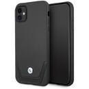 Bmw Etui BMW BMHCN61RSWPK iPhone 11 6,1" / Xr Negru/black hardcase Leather Perforate