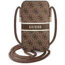 Guess Handbag GUPHM4GDBR 6.1" brown/brown hardcase 4G Stripe