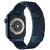 Husa UNIQ pasek Dante Apple Watch Series 4/5/6/7/8/SE/SE2 38/40/41mm Stainless Steel niebieski/cobalt blue