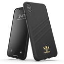 Adidas OR Moulded Case PU iPhone XS Max Negru/black 34998