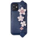 KINGXBAR Kingxbar Sweet Series case decorated with original Swarovski crystals iPhone 12 Pro / iPhone 12 blue