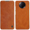 Nillkin Nillkin Qin original leather case cover for Xiaomi Redmi Note 9T 5G brown