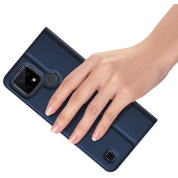 Husa Dux Ducis Skin Pro Bookcase type case for Realme C21 black