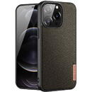 Dux Ducis Fino case covered with nylon material for iPhone 13 Pro green