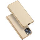Dux Ducis Dux Ducis Skin Pro Bookcase type case for iPhone 13 mini golden