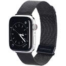 Dux Ducis Magnetic Strap Watch Band Ultra / 8/7/6/5/4/3/2 / SE (49/45/44 / 42mm) Magnetic Band Black (Milanese Version)