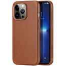 Dux Ducis Dux Ducis Naples case for iPhone 13 Pro leather cover (MagSafe compatible) brown