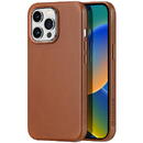 Dux Ducis Dux Ducis Naples case for iPhone 14 Pro magnetic leather case MagSafe brown