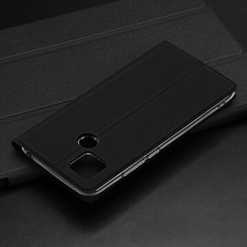Husa Dux Ducis Skin Pro Case For OnePlus 10T / OnePlus Ace Pro Cover Flip Card Wallet Stand Black