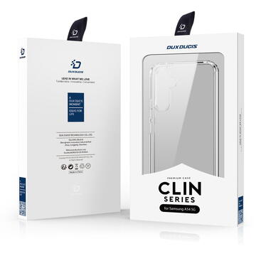 Husa Dux Ducis Clin Case for Samsung Galaxy A54 5G Armor Cover Back Cover Transparent