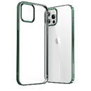 JOYROOM Joyroom New Beautiful Series ultra thin case with electroplated frame for iPhone 12 Pro Max green (JR-BP796)