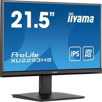 Monitor LED Iiyama ProLite XU2293HS-B5 21.5" LED 75Hz  3ms HDMI DP