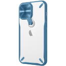 Nillkin Cyclops Case A durable case with a camera cover and a foldable stand for iPhone 13 Pro Max blue