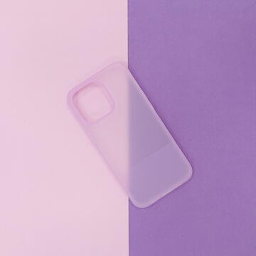 Husa Kingxbar Plain Series case cover for iPhone 13 Pro silicone case purple