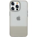 KINGXBAR Kingxbar Plain Series case cover for iPhone 13 Pro Max silicone case gray