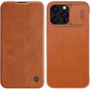Nillkin Qin Pro Leather Case iPhone 14 Pro Max 6.7 2022 Brown
