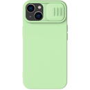 Nillkin Nillkin CamShield Magnetic Silicone Case iPhone 14 Magnetic MagSafe case with camera cover green