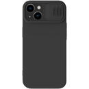 Nillkin Nillkin CamShield Silky Silicone Case iPhone 14 cover with camera cover black