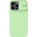 Nillkin CamShield Silky Silicone Case iPhone 14 Pro cover with camera cover green