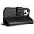 Husa iCarer Wallet Case 2in1 Case iPhone 14 Leather Flip Cover Anti-RFID black (WMI14220725-BK)