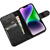 Husa iCarer Wallet Case 2in1 Case iPhone 14 Leather Flip Cover Anti-RFID black (WMI14220725-BK)