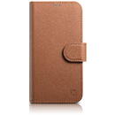 iCarer iCarer Wallet Case 2in1 iPhone 14 Pro Leather Flip Case Anti-RFID brown (WMI14220726-BN)