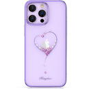 KINGXBAR Kingxbar Wish Series case for iPhone 14 Pro decorated with crystals purple