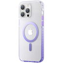 KINGXBAR Kingxbar PQY Ice Crystal Series magnetic case for iPhone 14 Plus MagSafe purple