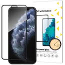 Wozinsky Wozinsky super tough full glue tempered glass full screen with frame case friendly Apple iphone 11 pro / iphone xs / iphone x black
