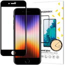 Wozinsky Wozinsky Super Durable Full Glue Tempered Glass Full Screen with Frame Case Friendly iPhone SE 2022 / SE 2020 / iPhone 8 / iPhone 7 Black