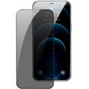 2x Full screen 0,3 mm Anti Spy tempered glass with a frame iPhone 12 Pro / iPhone 12 (SGAPIPH61P-KS01) (case friendly)