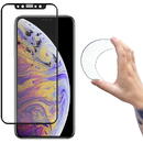 Wozinsky Wozinsky Full Cover Flexi Nano Glass Hybrid Screen Protector with frame for iPhone 13 mini transparent