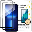 Wozinsky Wozinsky set of 2x super-strong Full Glue full screen tempered glass with Case Friendly frame iPhone 14 Max / 13 Pro Max black