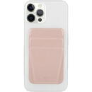 UNIQ Lyft magnetyczny stojak na telefon snap-on stand and card holder różowy/pink