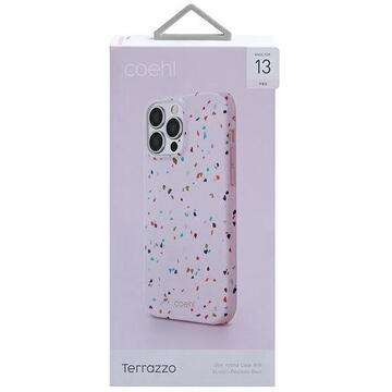 UNIQ etui Coehl Terrazzo iPhone 13 Pro / 13 6,1" różowy/blush pink