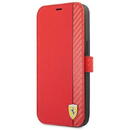 Ferrari Ferrari FESAXFLBKP13SRE iPhone 13 mini 5.4&quot; red/red book On Track Carbon Stripe