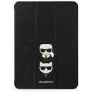 Karl Lagerfeld Karl Lagerfeld KLFC11OKCK iPad 11" Pro 2021 Book Cover Negru/black Saffiano Karl &Choupette