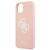 Guess GUHCP13SLS4GWPI iPhone 13 mini 5.4&quot; pink/pink hard case Silicone 4G Logo