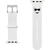 Karl Lagerfeld Pasek KLAWMSLCW Apple Watch 38/40/41mm biały/white strap Silicone Choupette Heads