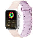 Dux Ducis Dux Ducis Strap (Armor Version) Strap for Apple Watch Ultra, SE, 8, 7, 6, 5, 4, 3, 2, 1 (49, 45, 44, 42 mm) Silicone Magnetic Band Bracelet Pink Purple