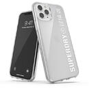 SuperDry SuperDry Snap iPhone 11 Pro Clear Case biały/white 41579