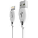 Dudao Dudao cable USB / Lightning cable 2.4A 1m white (L4L 1m white)